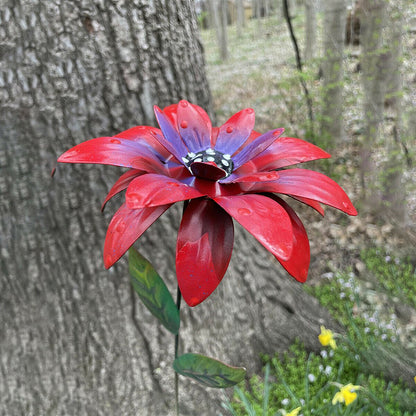 🍀Metal Flowers Garden Stakes