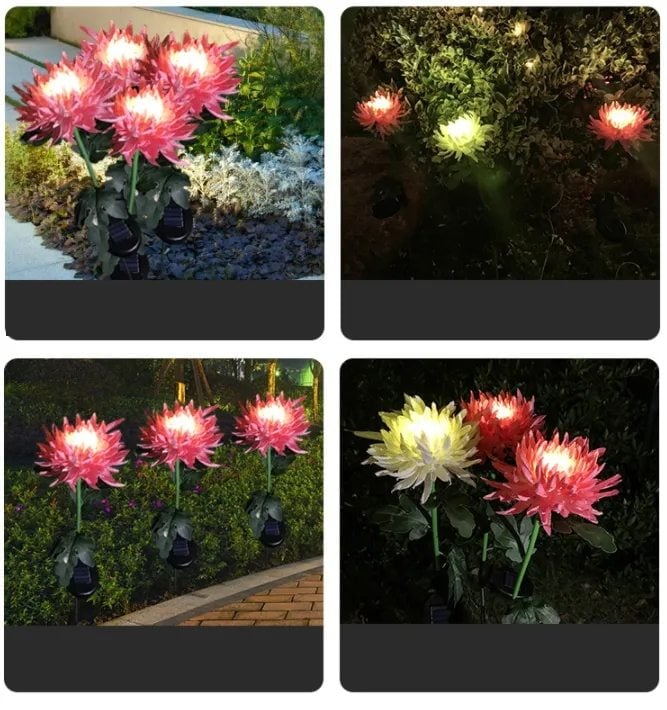 SOLAR GARDEN STAKE LIGHTS